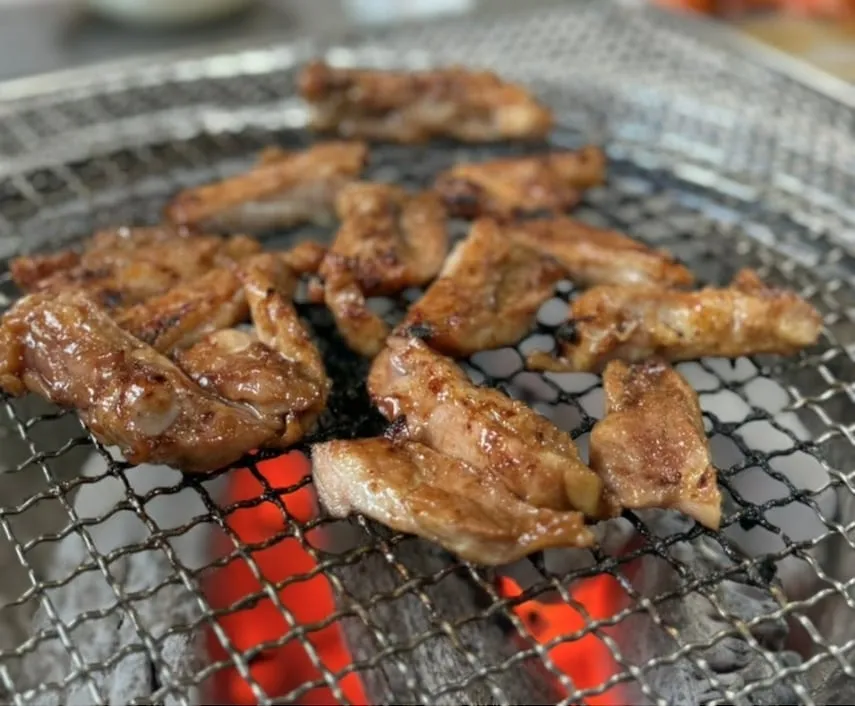 원조숯불닭불고기집